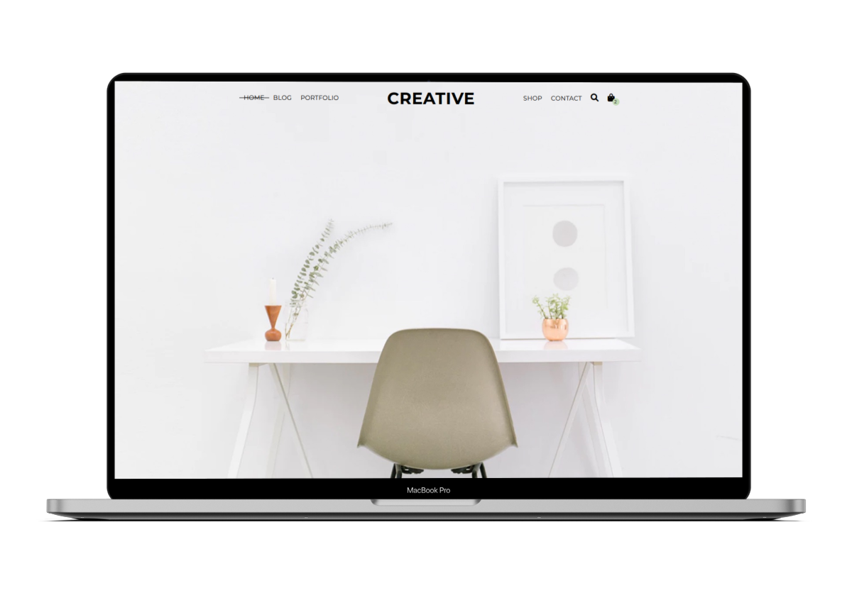 Preview image of the Creative Agency website